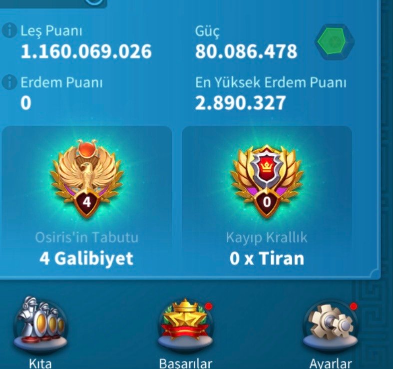 Vip17 ye 200K / 3 kıta alanlık / cok rahat zenith alınabilir