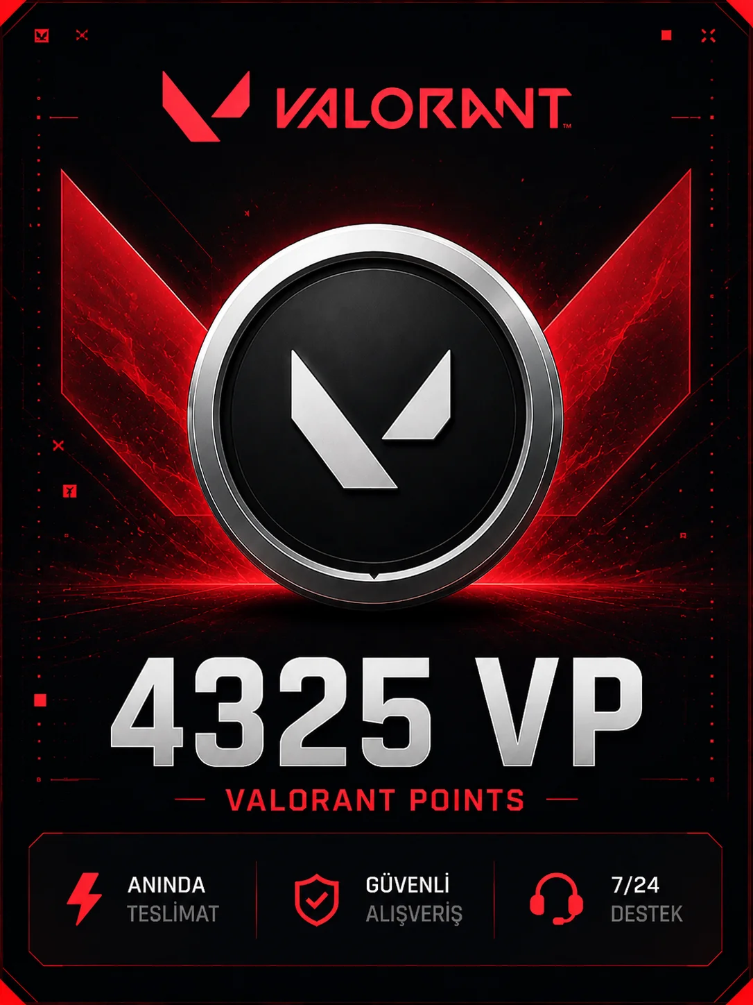 Valorant 4325 VP