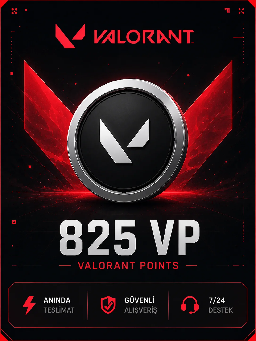 Valorant 825 VP