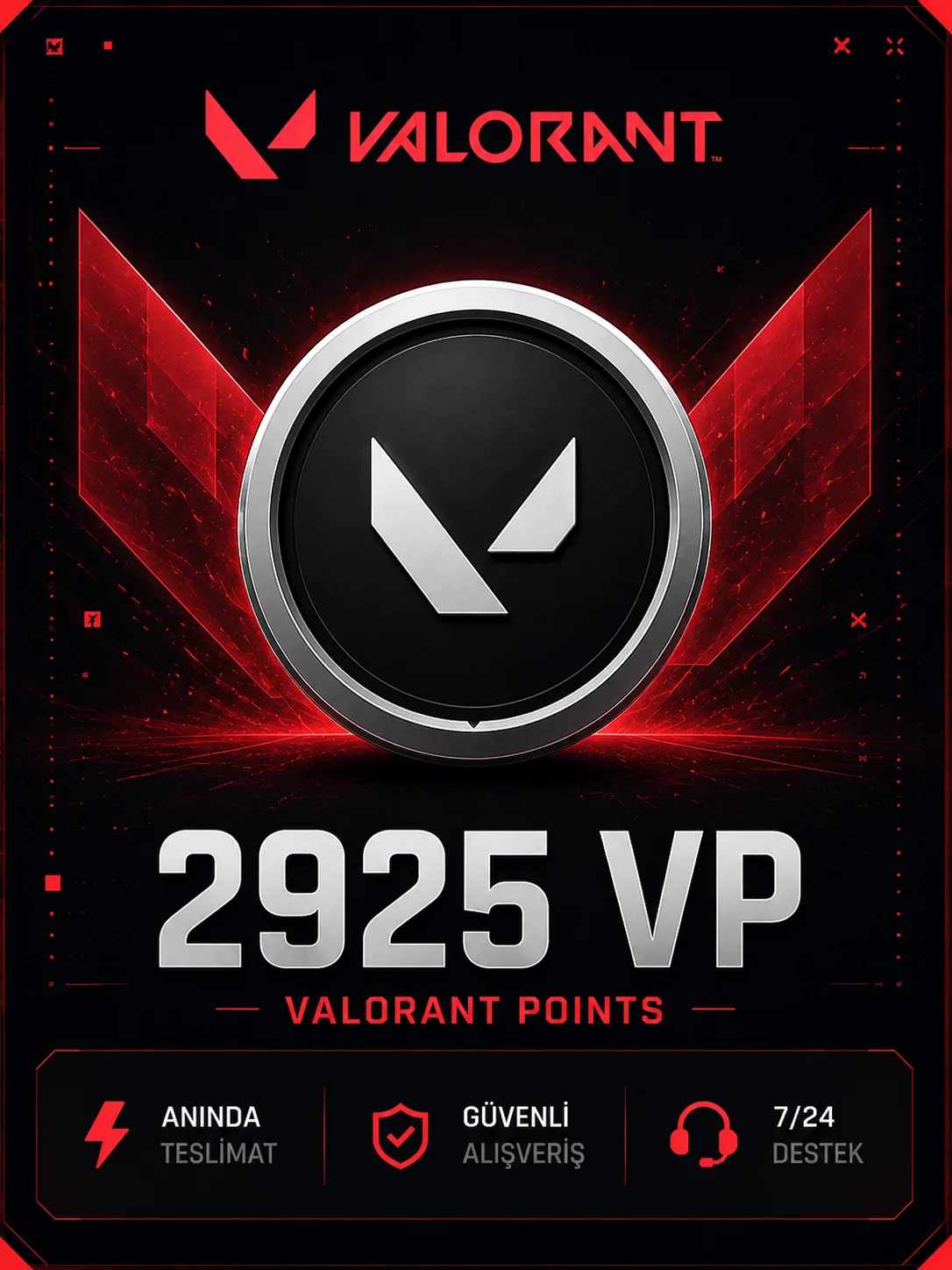 Valorant 2925 VP
