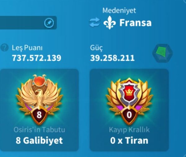 UYGUN FİYATA VİP13  FETİH SEZONU HESABI !