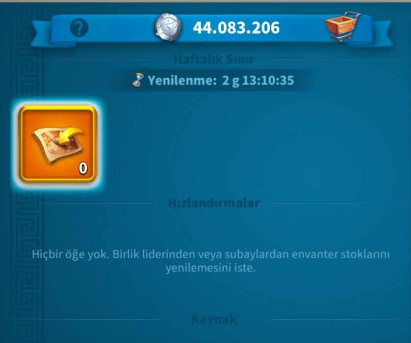 VİP19 HAZIR GÖÇ ! MİX/FULL PRİME +7 KITA FULL SET LEGENDARY  EKİPMAN +1  8.KITA İÇİN 7’Lİ SET ! HESAP ! 64/16 KRİTİK ! – 23B RSS ! 1181 GÜN HIZ ! + ZENİTH TEMA !