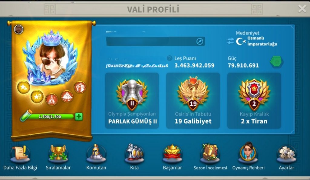 🔥 FULL MAX KOMUTAN + 875 HEYKEL + 31 LEGEND EKİPMANLI ZİRVE HESAP VİP 16!