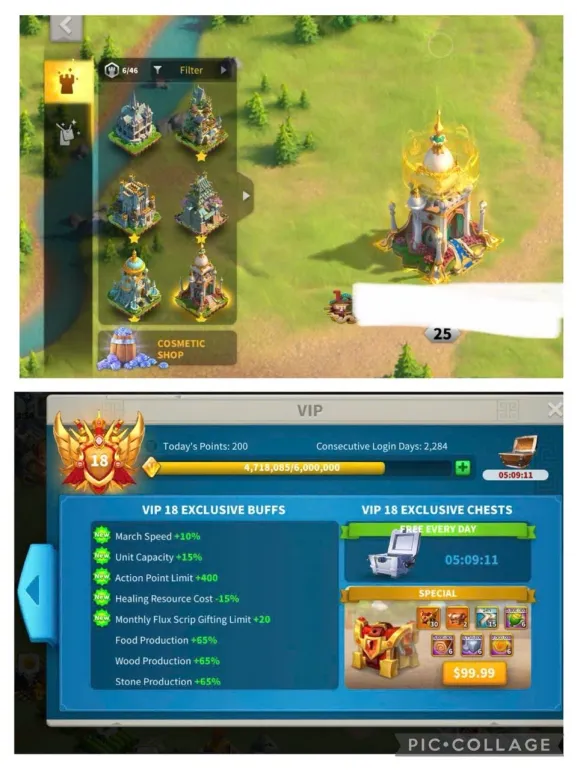 VİP 18 ✅ 8.6B KILL – 36+ KOMUTAN – 43 EFSANEVİ – 5 FARM HESAPLI KOMPLE PAKET!