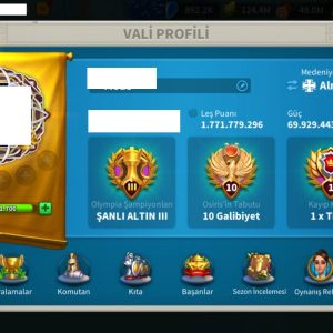 VİP 16 GOÇE HAZIR HESAP !