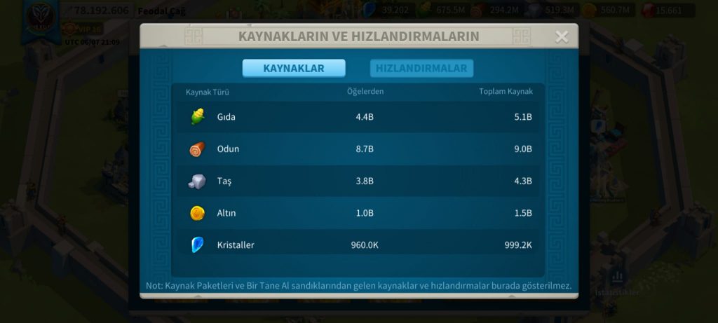 VİP 16 -18B RSS-1082 HIZLANDIRMA- MİX HESAP !!