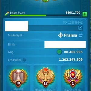 1411 HIZ-ZENİTH TEMALI VİP 16 HESAP