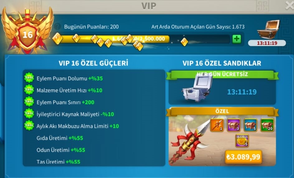 VİP15 İNF GARNİZON HESAP ARA BULAMAZSIN ÜNLÜ KOMBİN ZENO/YSS – OSİRİS İÇİN ALINIR – SATILMAZ :)