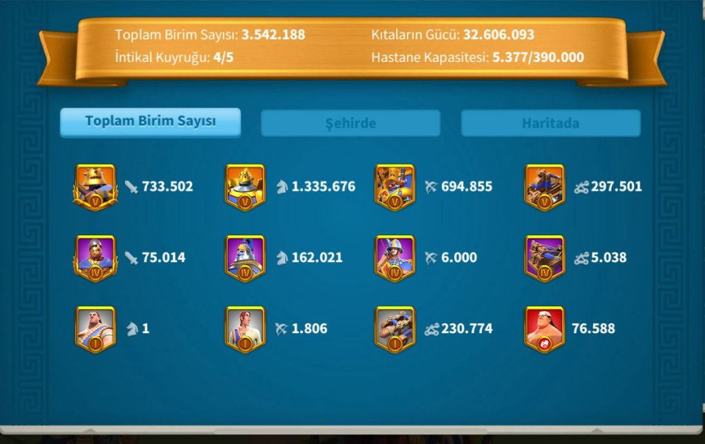 VİP17 5 KITA FULL LEGENDARY +KRİTİKLİ HARİKA SETLİ TATİL BİLETİ İLE HAZIR GÖÇ SAVAŞ MAKİNASI HESAP ! ARANAN KAN ! KAÇIRMA !!!!