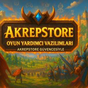 Akrepstore Oyun Yardımcı Yazılımı (Krallık Top300 Hesaplama) 6 AYLIK PAKET