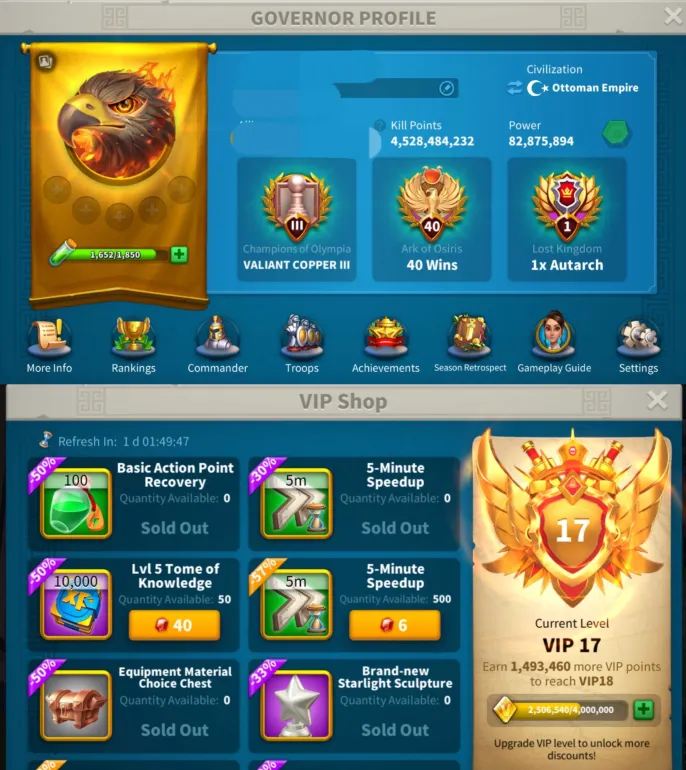 💸 SADECE 13.500₺! 82M GÜÇ, 4,5B KILL, 41 PASAPORT & TOPKAPI TEMALI F/P VİP 17  HESAP! 🔥