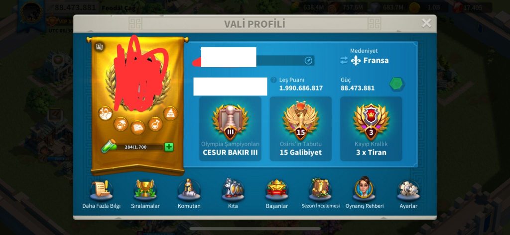 69 Pasaport + 140 Günlük Hız VİP 16 Hesap !