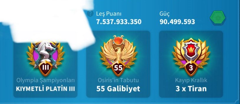 VİP17 5 KITA FULL LEGENDARY +KRİTİKLİ HARİKA SETLİ TATİL BİLETİ İLE HAZIR GÖÇ SAVAŞ MAKİNASI HESAP ! ARANAN KAN ! KAÇIRMA !!!!