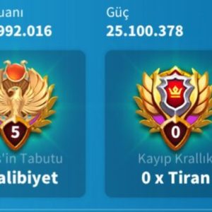 250 GÜNLÜK HESAP ! VİP 10 TARIQ FULL HESAP!
