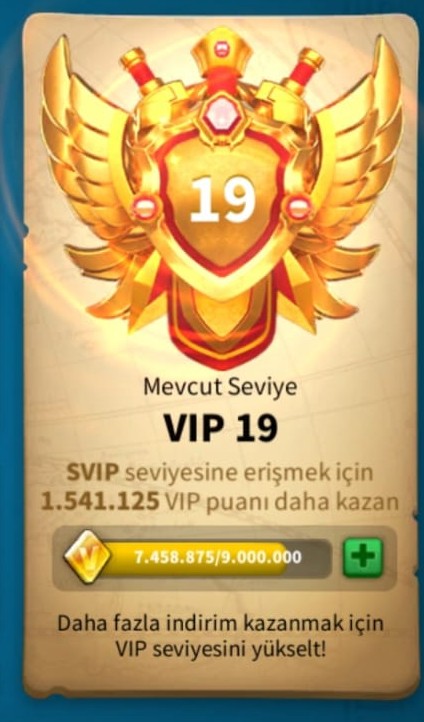 DOLU DOLU VİP VİP 19 HESAP ! 26B RSS 2500 GÜN HIZLANDIRMA 54 EKİPMAN