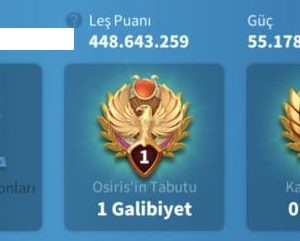 VİP15 HAZIR GÖÇ EDEBİLİR T5 SIFIRLANMIŞ HESAP !