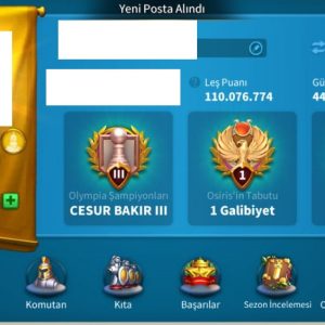 VİP13 HAZIR GÖÇ EDEBİLİR T4 HESAP -- TATİL İZNİ MEVCUTTUR !