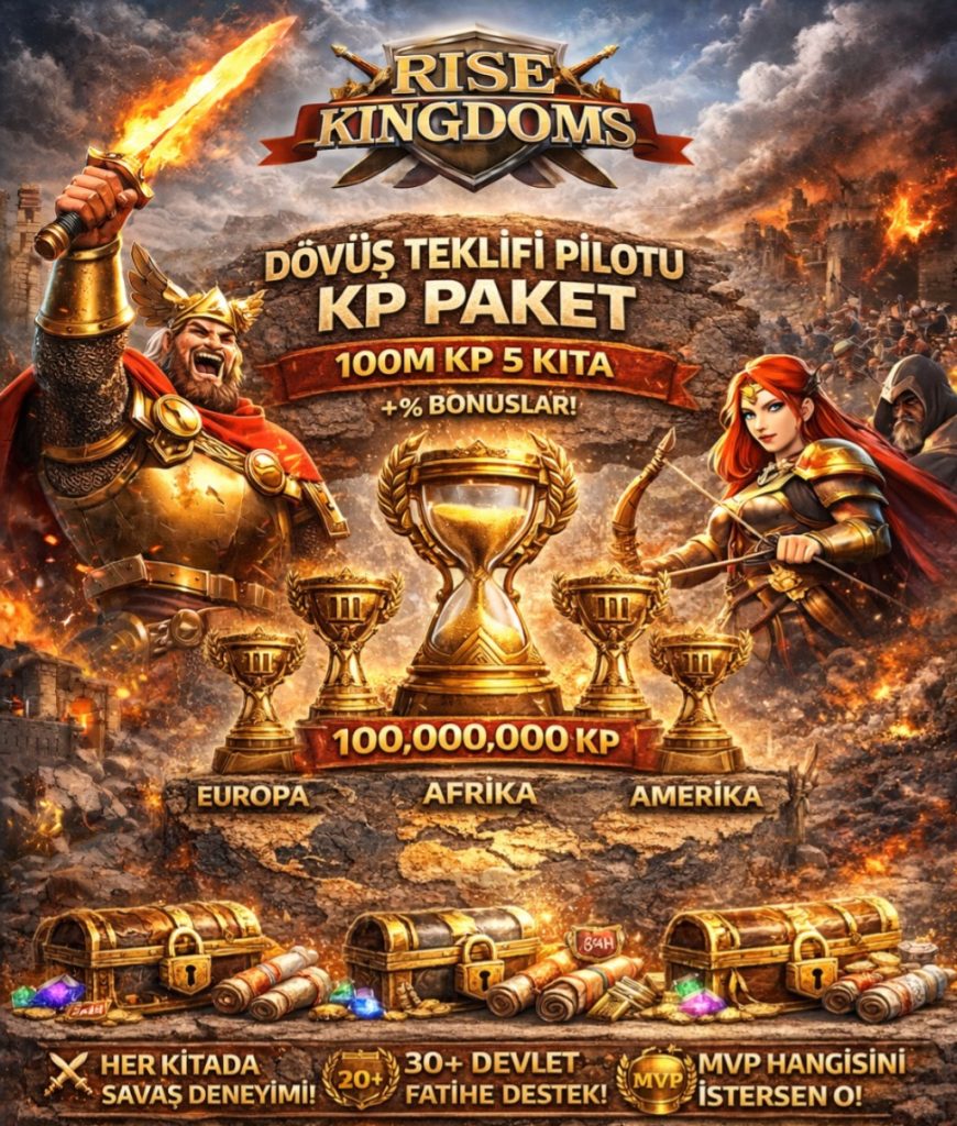 Dövüş Teklifi Pilotu KP Paket(100M KP 5 KITA)