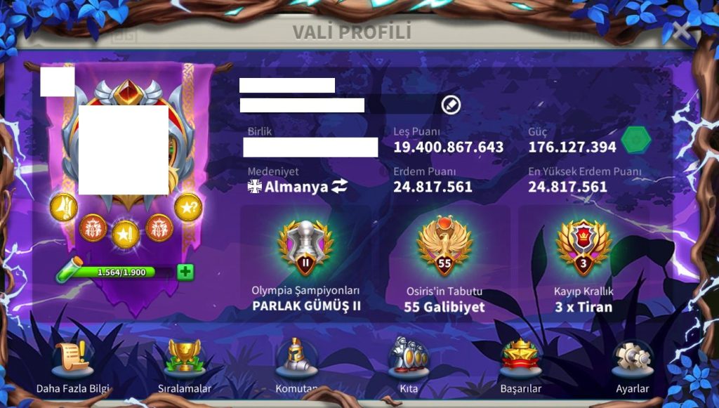 HAZIR GÖÇ EDEBİLİR SAVAŞ MAKİNASI SVİP HESAP ! 6 ADET ZENİTH // SON META ZAMANIN KUMLARI DAHİL ! 56/40 KRİTİK ÖLÜMCÜL İTEMLER ! 26B RSS ! TÜM META MAX PRİME KOMUTANLAR FULL+FULL ! SEZAR VE MARTEL DESTEKLİ ÇİFT VİP DESTEĞİ ! 750 EVRENSEL KAFA ! 19.4B KP ! CANAVARA GEL CANAVARA !!! SATIŞ TARİHİ : 5 MART 2026