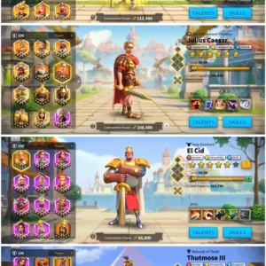 54 EKİPMAN -36 KRİTİKLİ SVİP ! 6 KITA FULL SARI SET /21B KİLL /56 FULL KOMUTAN !