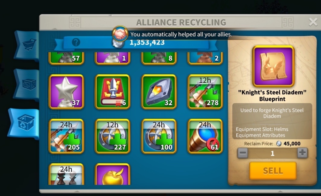 5 KITA FULL SARI SET KAÇMAZ VİP 17 ! 47 EKİPMAN/27 MİLYAR KAYNAK /13 MİLYAR KİLL !