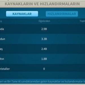 VİP16 4 KITA AÇIK ALAN !  RALLY//GARNİZON HESAP !  3.9b kp !