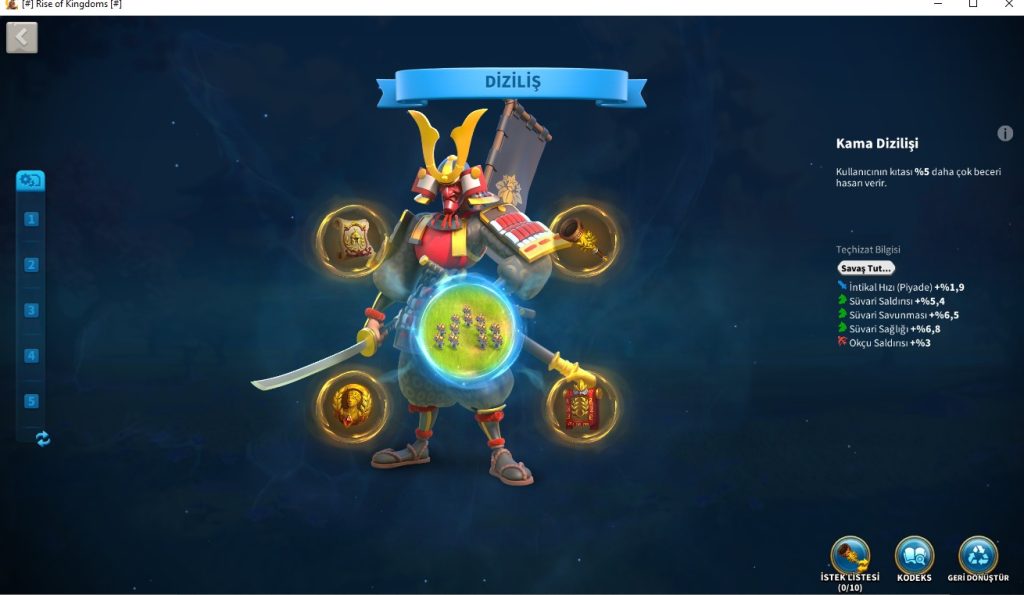 T5 AÇMAYA AZ KALMIŞ KVK3 GÖÇ EDEBİLEN HESAP !!