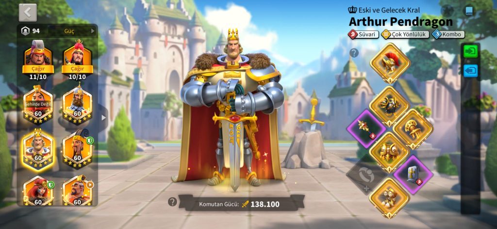 ROK TR NİN EN KELEPİR EN MEZAR FİYATLI VİP 18 HESABI