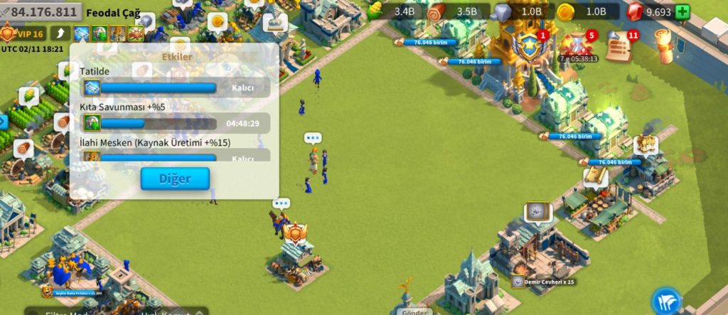 VİP16 MİX T5 HESAP ! 871 EVRENSEL KAFA HAZIR ! 324 GÜN HIZ ! +10B ÜZERİNDEKİ RSS DEVREDİLECEKTİR ! BU FIYATA GÖRE DOLU DOLU KOMUTANA SAHİPTİR ! +KVK TEMASI MEVCUTTUR !  +2 FARM ! Durum: Satıldı Satış Tarihi: 18 Şubat 2026