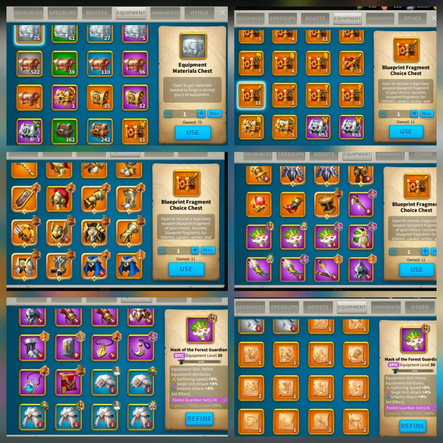 VİP 18 KVK3 HESABIMIZ SATIŞTA ! 1900G HIZLANDIRMA/10B KAYNAK/23 EKİPMAN İLE !