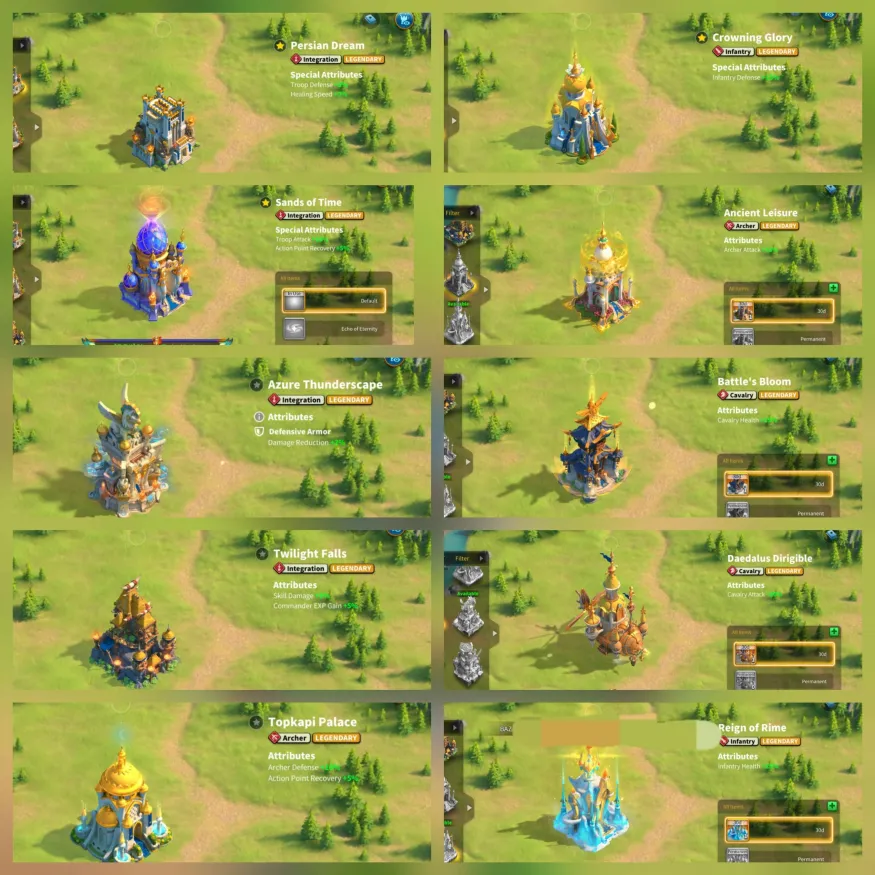 5 KITA FULL SARI SET DOLU VİP 19 ! 28 MİLYAR KAYNAK /2300G HIZ/44 EKİPMAN VE DAHASI !