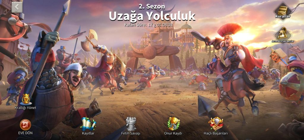 VİP15 T5 HESAP ! SEZON2 VEYA SEZON3 GÖÇ ETME HAKKI VARDIR ! 4 EFSANEVİ KOMUTANLI ! 301 GÜNLÜK !