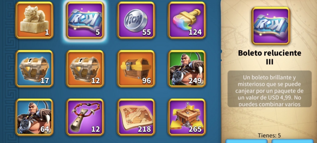 6 KITA FULL SARI SET VİP 19 ! 47 EKİPMAN-25 KRİTİK /109M GÜÇ İLE !