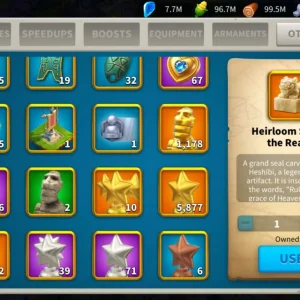 HAZIR GÖÇ 6 KITA FULL SARI SET DEV SVİP ! 53 EKİPMAN-32 KRİTİK /20B KAYNAK /17B KİLL+10 ŞEHİR TEMASI !