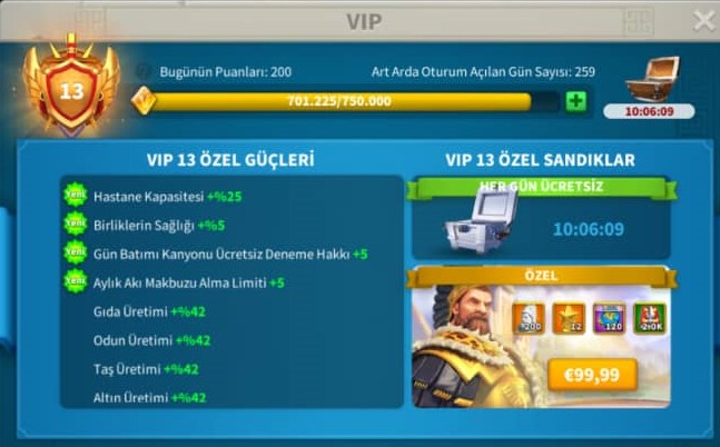 SEZON2 T4 // VİP13 HAZIR GÖÇ EDEBİLİR !  KVK2 BAŞLANGIÇ HESABI ! +6 ADET FARMLI — HAZIR GÖÇ EDEBİLİR ! +515 ADET  SARI EVRENSEL KAFA HAZIR ! SATIŞ TARİHİ : 7 MART 2026