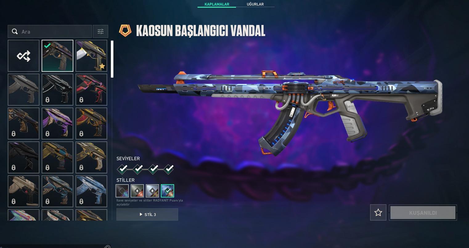 UYGUN FİYATA YENİ KAOS PHANTOMLU HESAP