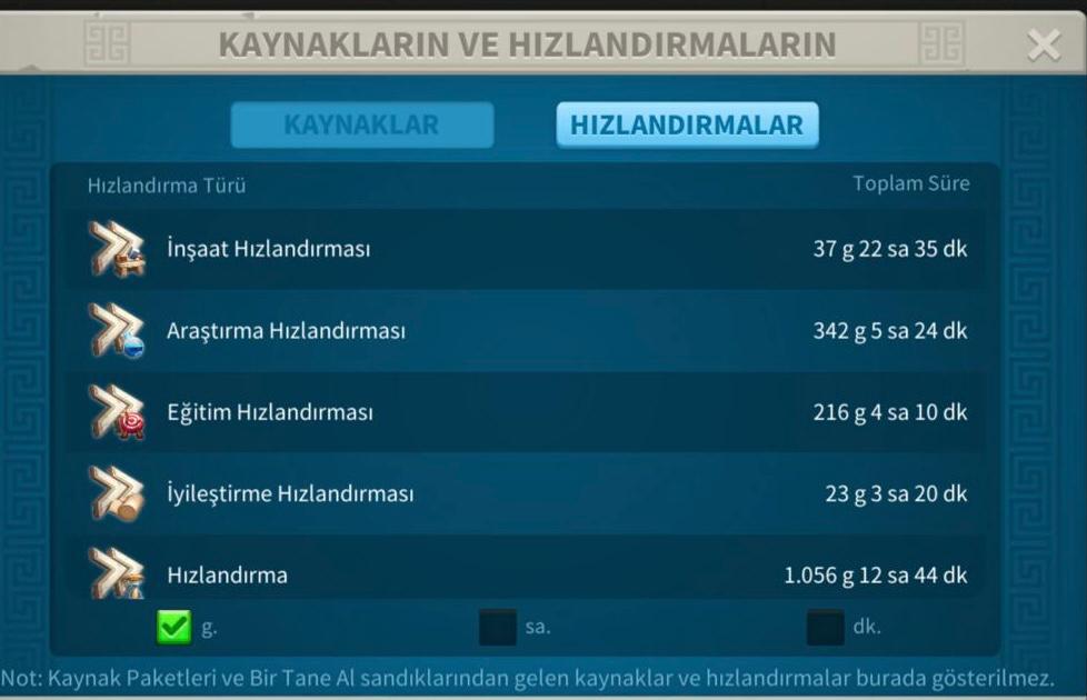 VİP17 HAZIR GÖÇ EDEBİLİR 5 KITA AÇIK ALAN HESAP ! 17B RSS ! 1056 GÜN HIZLANDIRMA !
