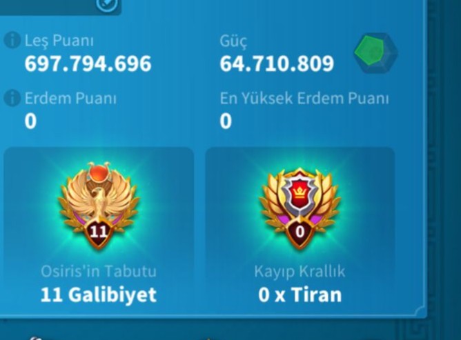 VİP 14 GELİŞİME AÇIK FULL EFSANEVİ SETLİ HESAP