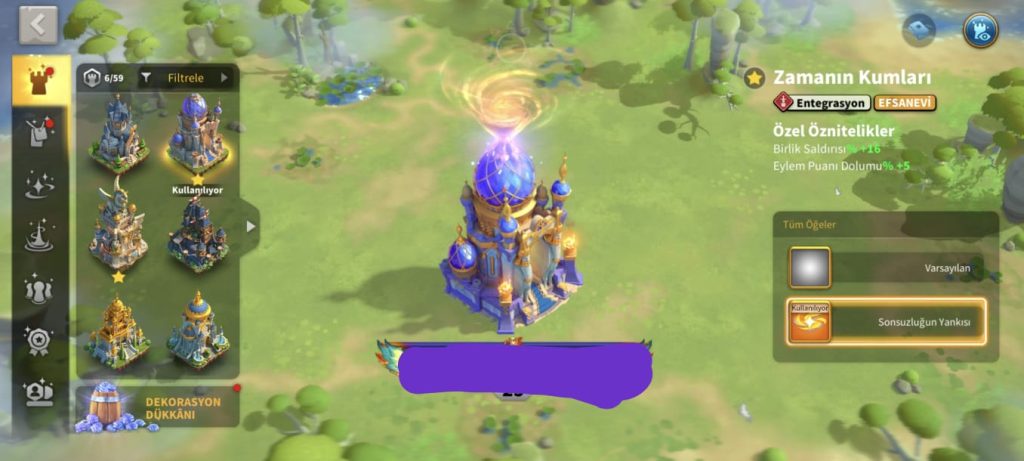 +16 ZENİTH TEMALI VİP 19 ( +450K ELMAS ) 60B RSS! / 2500 GÜN HIZ!