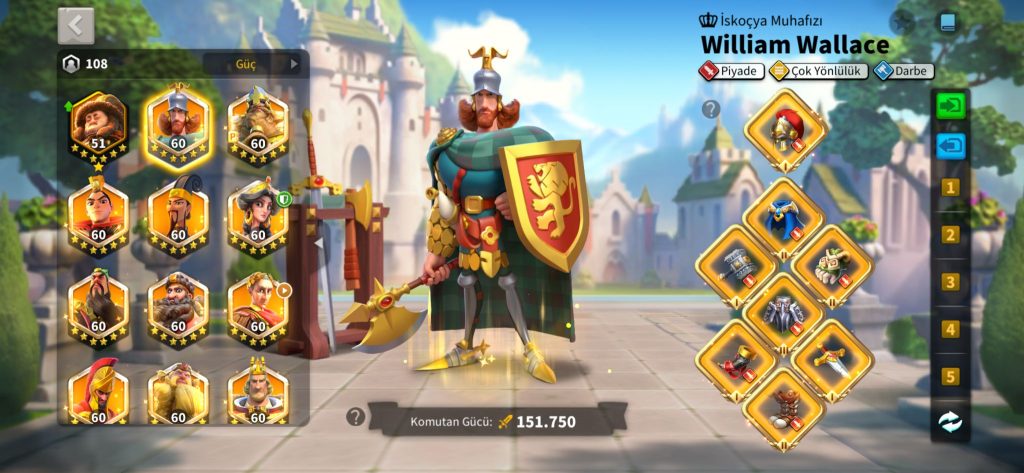 VİP17 5 KITA AÇIK ALAN 3 KITA FULL SET LEGANDARY HAZIR GÖÇ EDEBİLİR HESAP ! 22B RSS ! + 1203 GÜN HIZ + 1225 EVRENSEL KAFA !