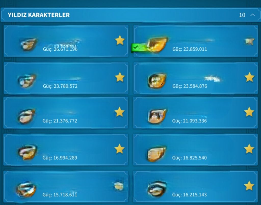 SATILIK 10 LU FARM HESABI