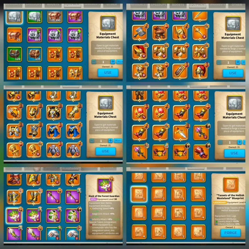 5 KITA FULL SARI SETLİ KAÇMAZ VİP 18 ! 51 EKİPMAN-17 KRİTİK/22 MİLYAR KAYNAK/120M GÜÇ !