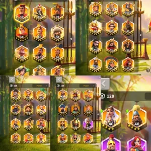 7 KITA FULL SARI SETE YAKIN SVİP ! 55 EKİPMAN/18B KİLL/19B KAYNAK+45 FULL KOMUTAN !