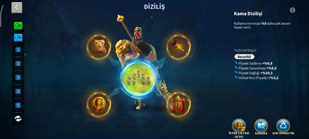 5 KITA FULL SET LEGANDARY İNF PİYADE AĞIRLIKLI HAZIR GÖÇ EDEBİLİR VİP17 HESAP ! 12B RSS ! 500 GÜN HIZ ! PRİME KOMUTANLAR !