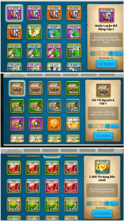 5 KITA FULL SARI SET VİP 18 ! 44 EKİPMAN-20 KRİTİK/12B KAYNAK/1100 ALTIN HEYKEL!