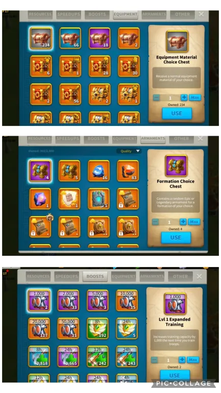 🔥 113 MİLYON GÜÇ VİP 17 ! 40 EKİPMAN/17B KAYNAK/+9 FARM İLE!🔥