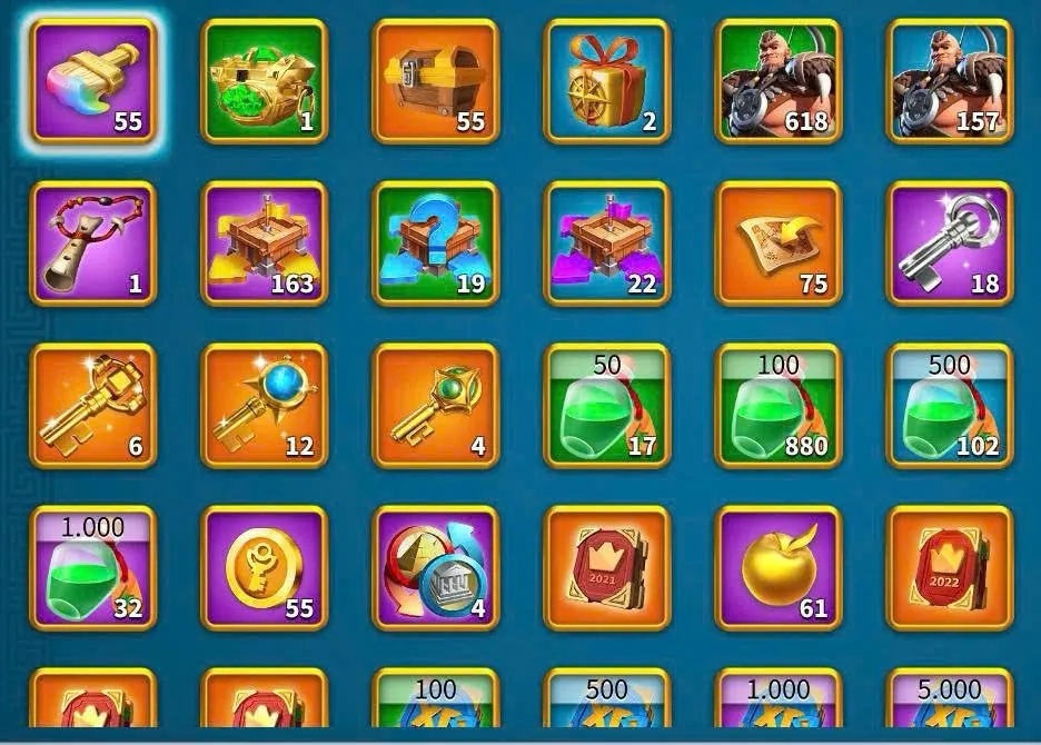 GÖÇE HAZIR 5 KITA SARI SET VİP 18 ! 40 EKİPMAN/15 MİLYAR KAYNAK İLE!