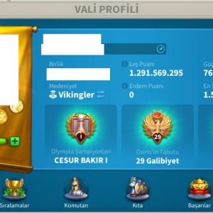 VİP15 BOLL KOMUTANLI UYGUN FİYATA MİX HESAP !