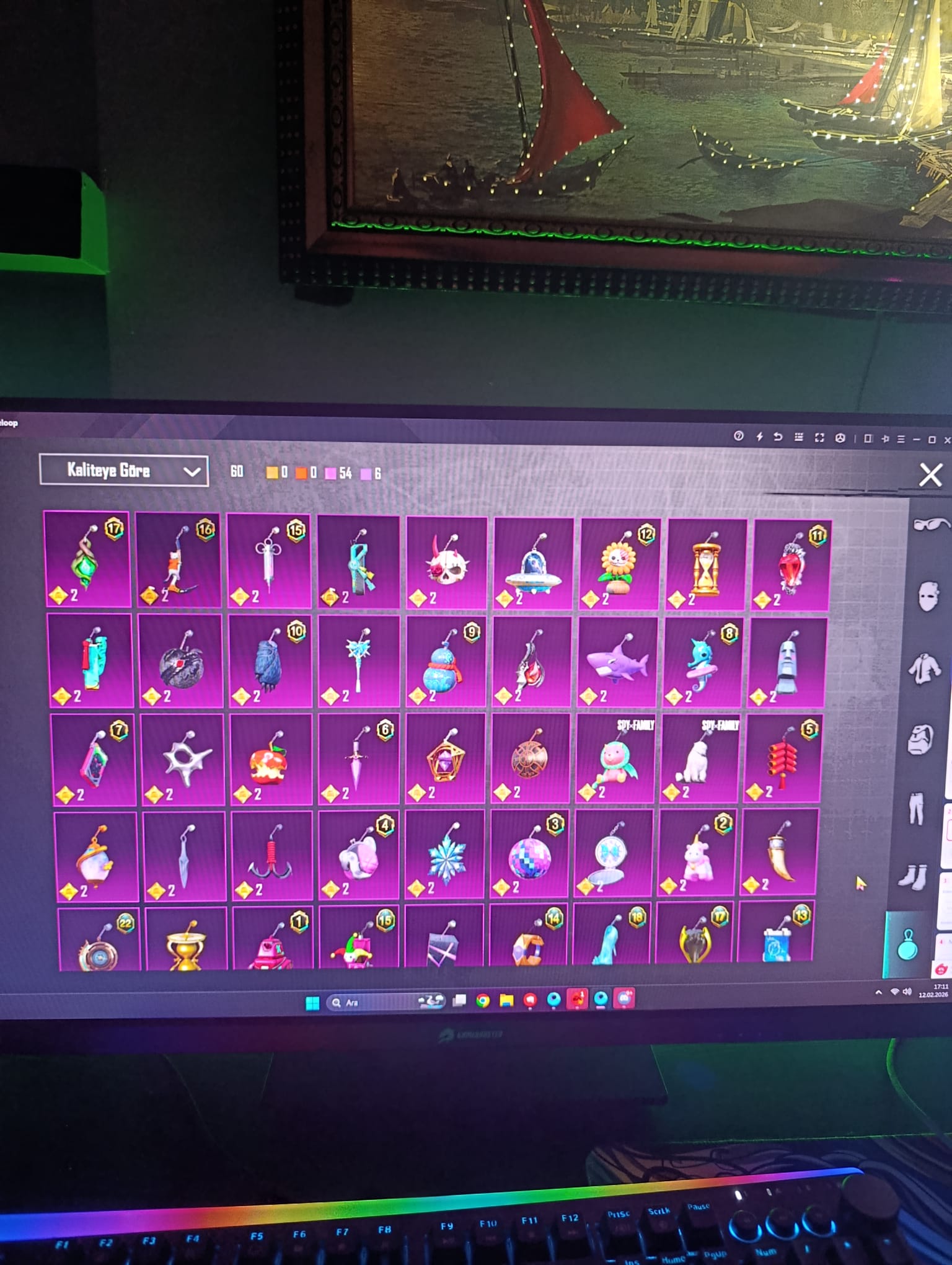 DOLU DOLU PUBG MOBİLE HESABI