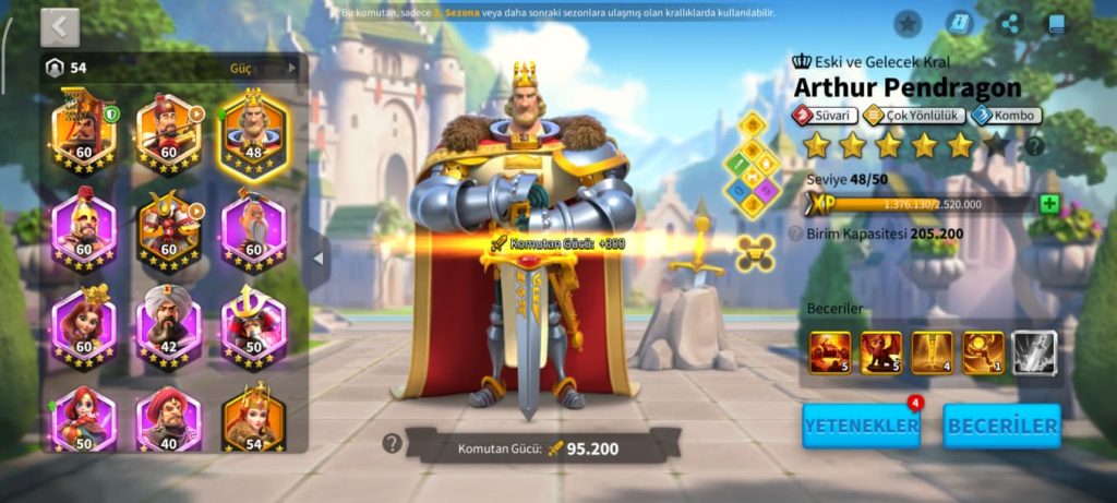 SEZON3’E GİDEBİLİR T4 OKÇU  HESAP ! 370 GÜNLÜK !